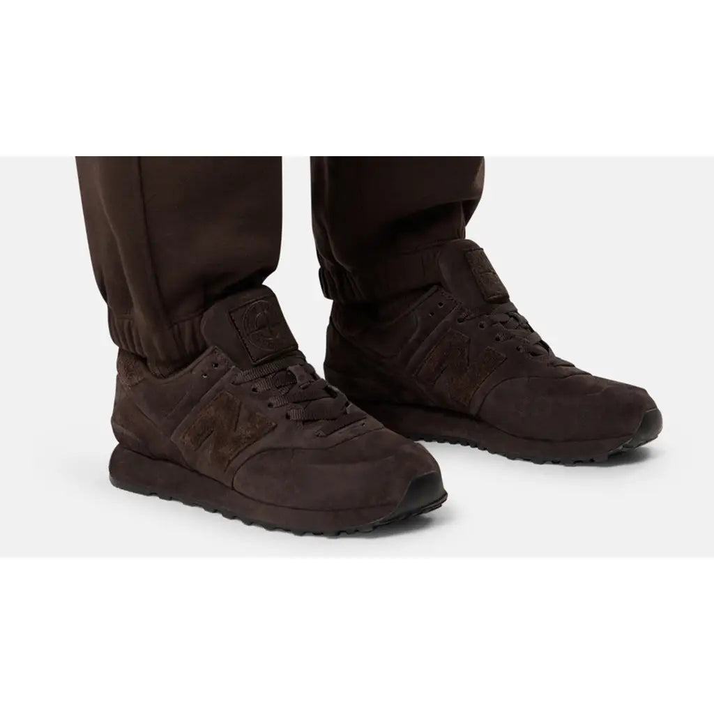 Stone Island x New Balance - Ghost "Dark Brown"
