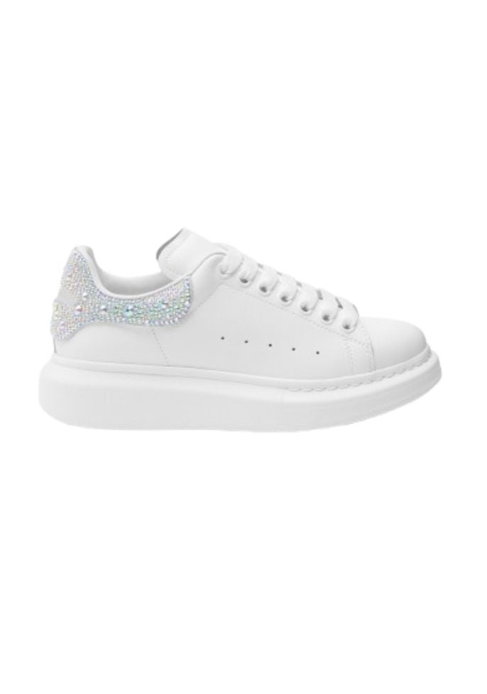 Alexander McQueen - White and White Crystals