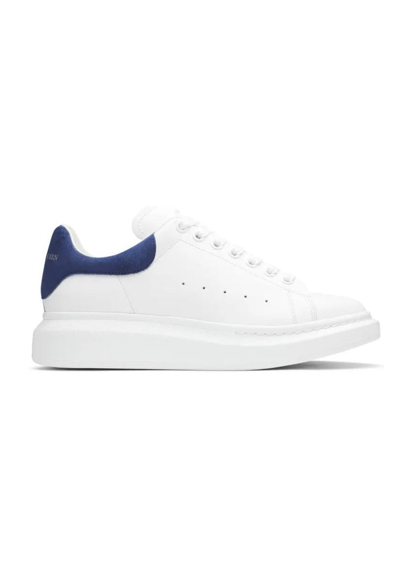 Alexander McQueen - White Navy Fuzz