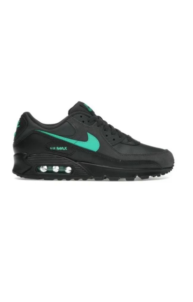 Nike Air Max 90 - Black Turquoise Swoosh