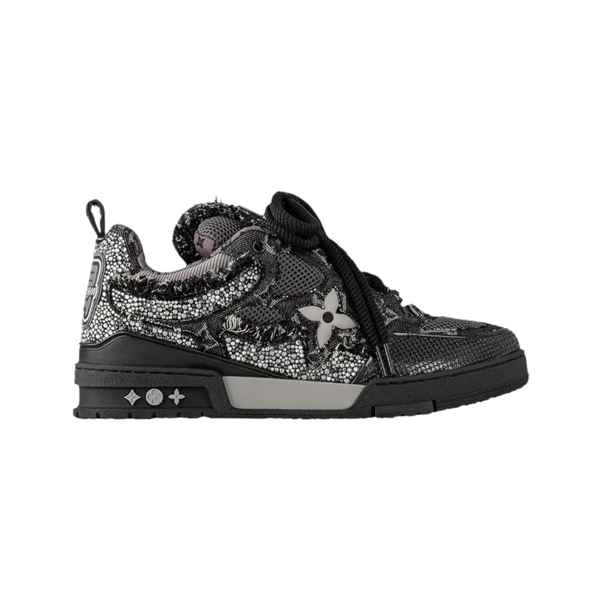 Louis Vuitton Skate - Black Swarovski Monogram