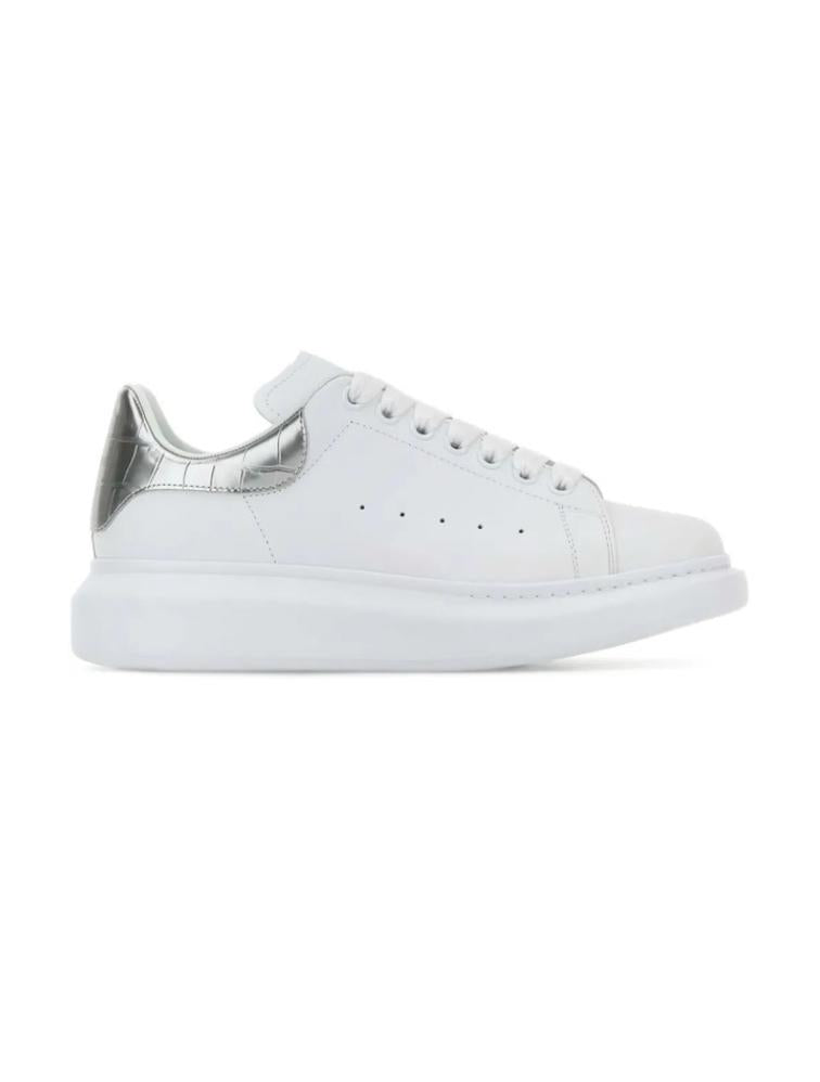 Alexander McQueen - White Grey Crocodile