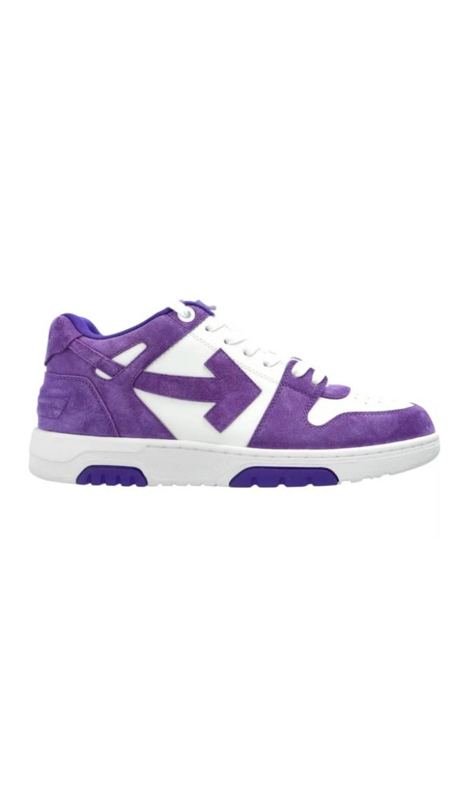 Out Of Office - Purple Fuzzy Leather