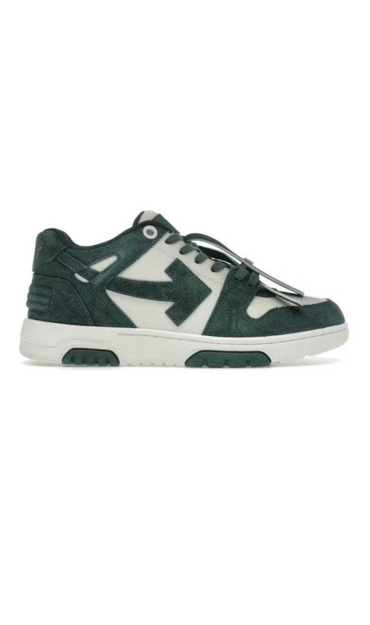 Out Of Office - Green Fuzzy Leather