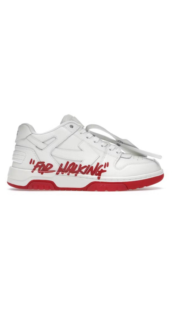 Out Of Office - White Red "For Walking"