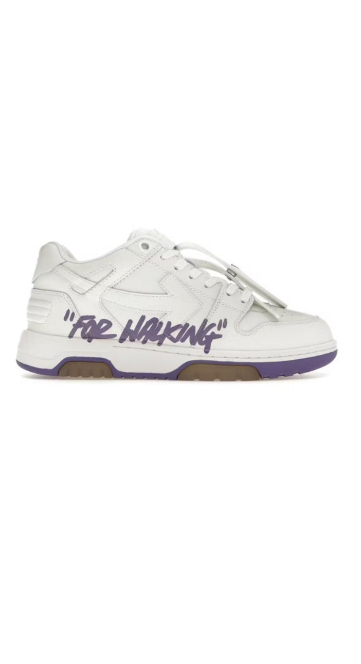 Out Of Office - White Purple "For Walking"