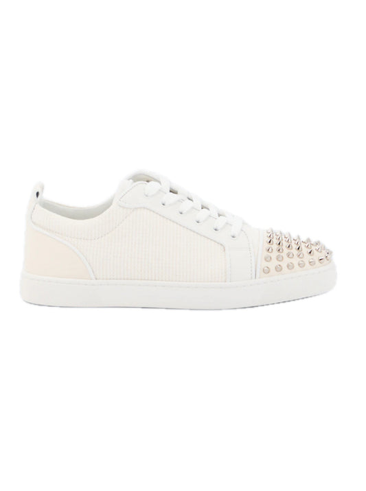 Christian Louboutin - White Gold Spike