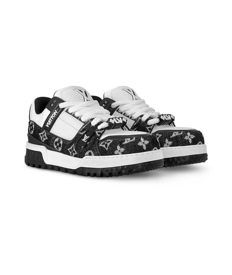 LV Maxi Sneaker - Black Monogram