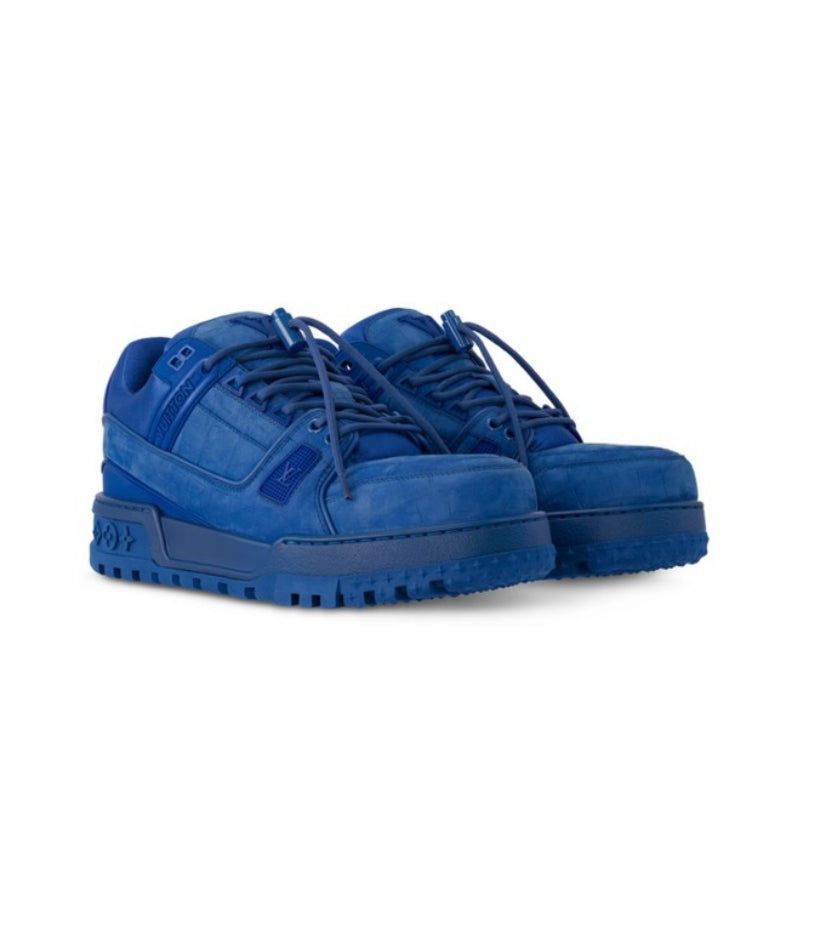 LV Maxi Sneaker - Navy Fuzz
