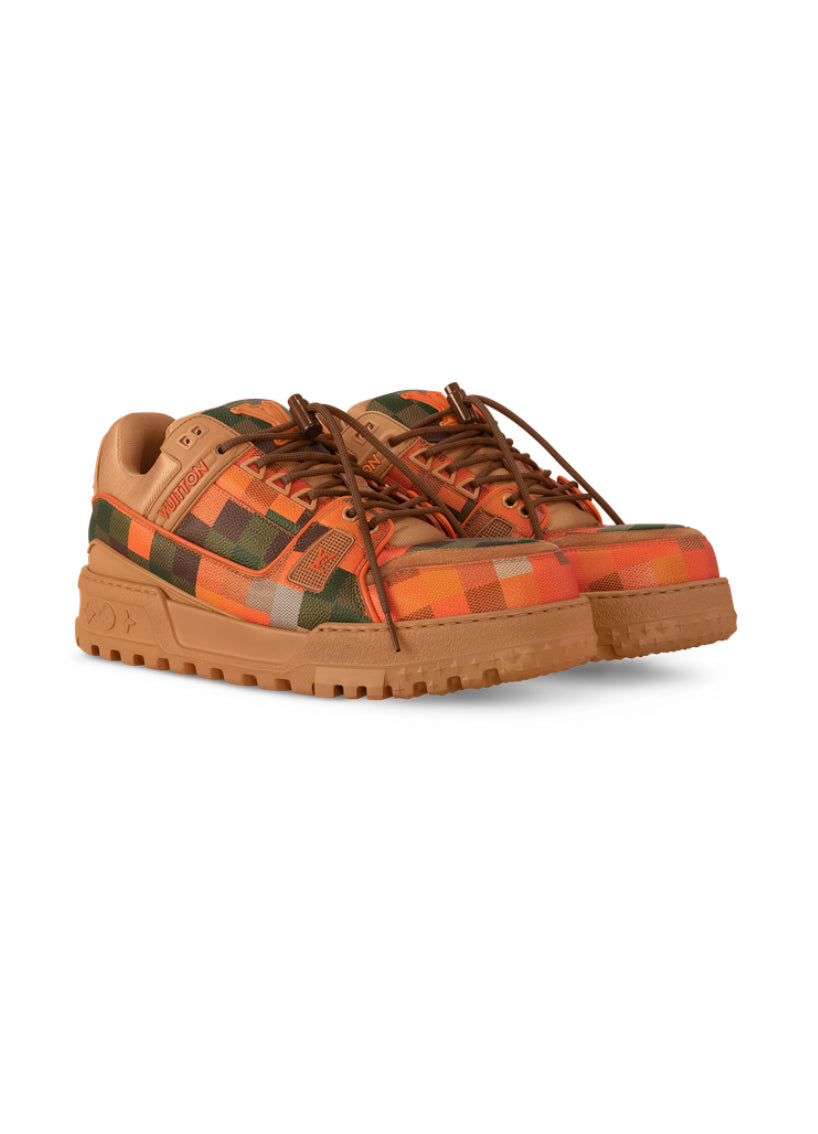 LV Maxi Sneaker - Orange monogram