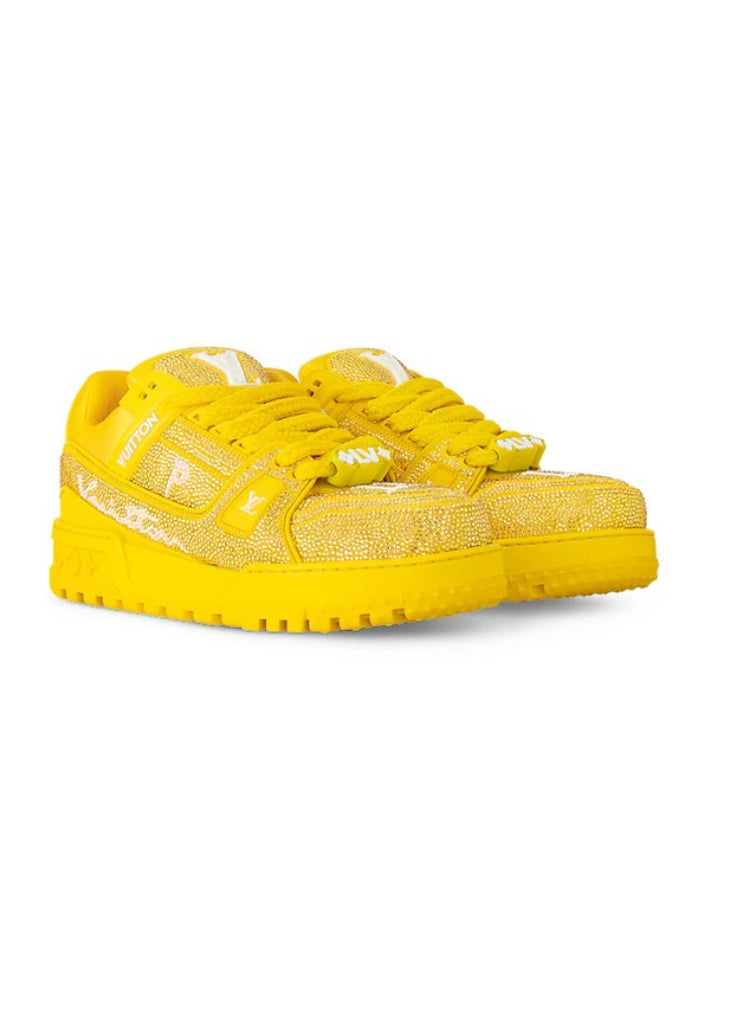 LV Maxi Sneaker - Yellow Diamond