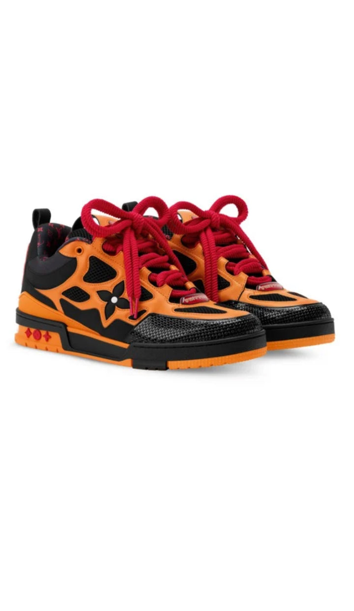 Louis Vuitton Skate - Orange Black