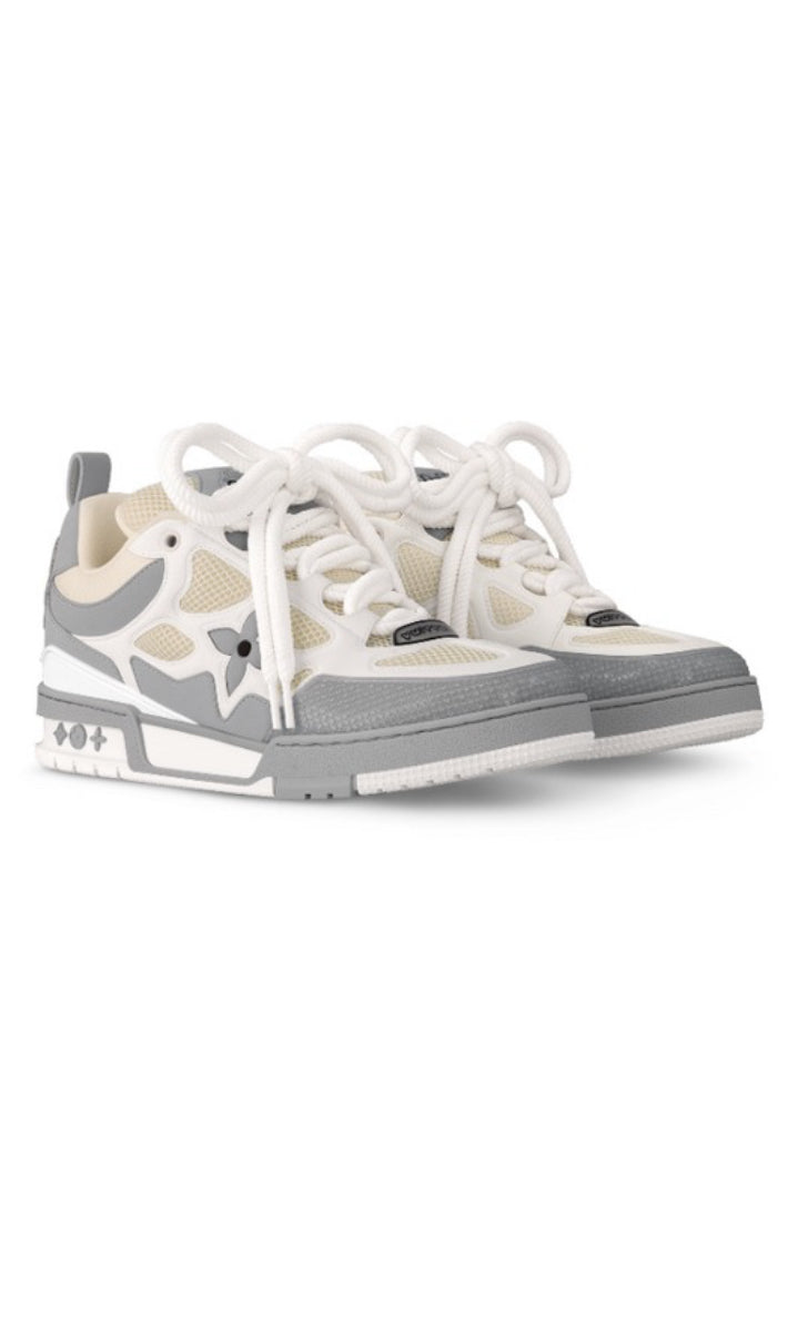 Louis Vuitton Skate - White Grey