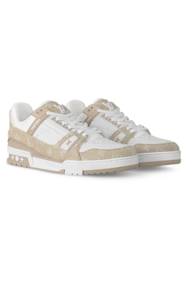 Louis Vuitton Trainer - White Beige