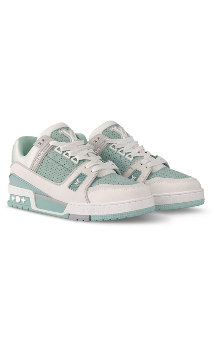 Louis Vuitton Trainer - Souliers de luxe “Green”