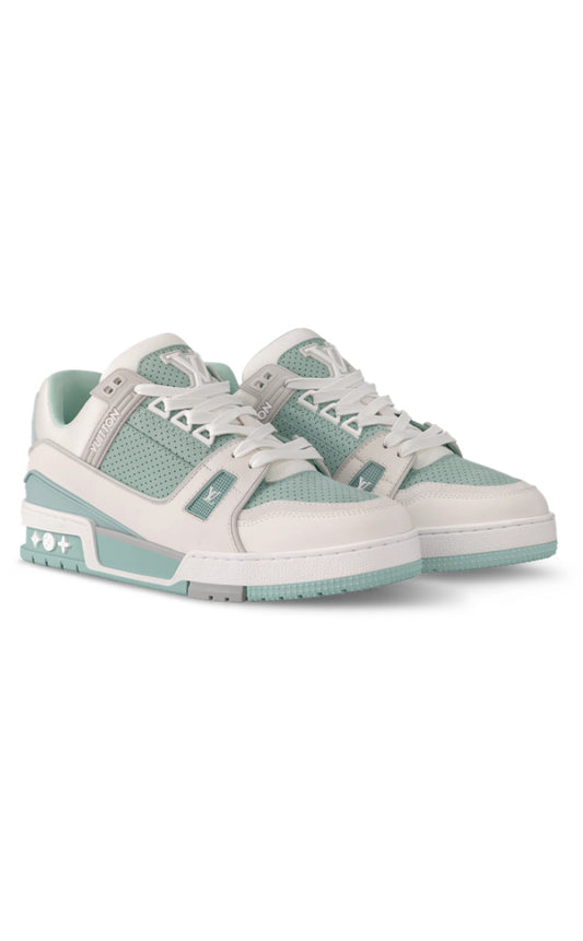 Louis Vuitton Trainer - Souliers de luxe “Green”