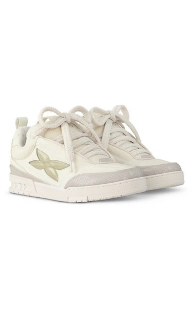 Louis Vuitton Skate - White Cream Big Star