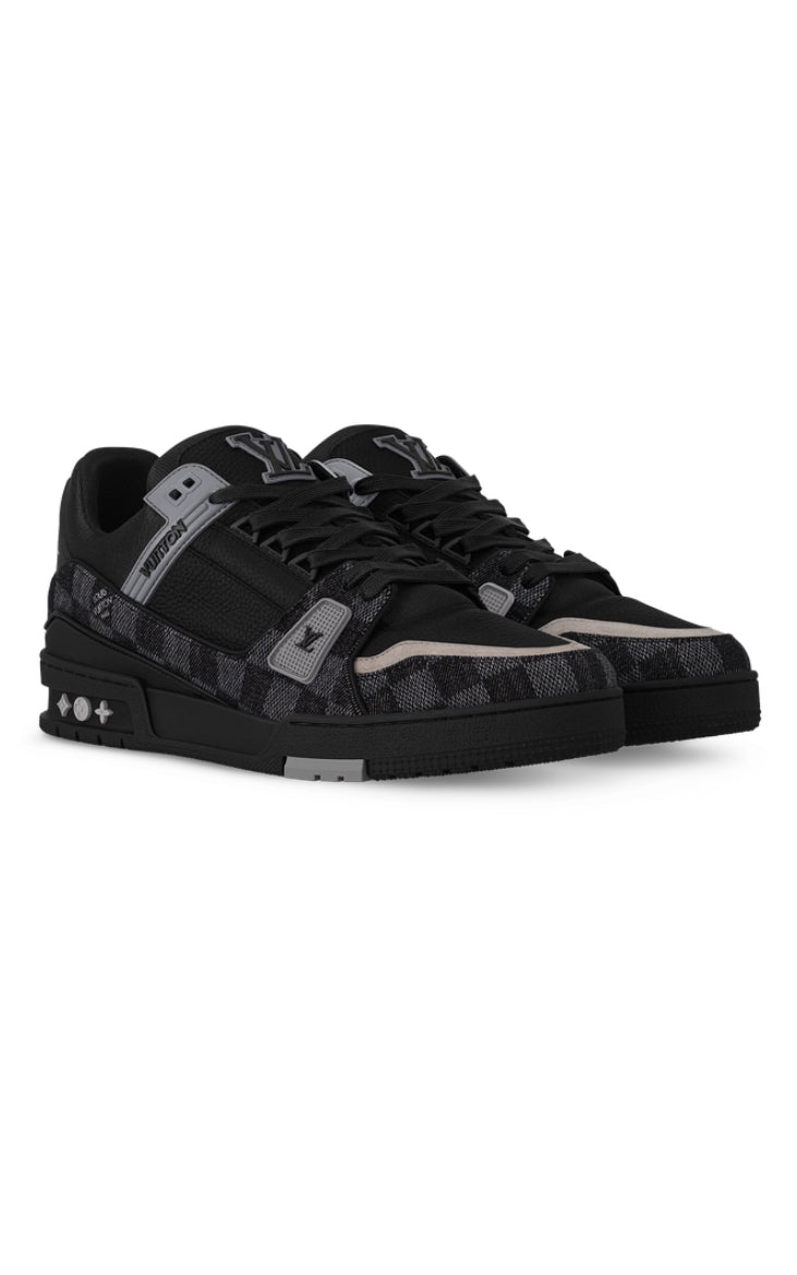 Louis Vuitton Trainer - Denim Black