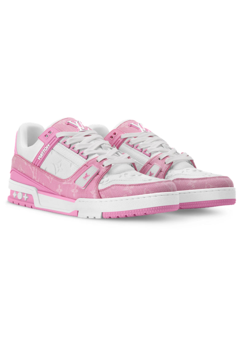 Louis Vuitton Trainer - White Pink
