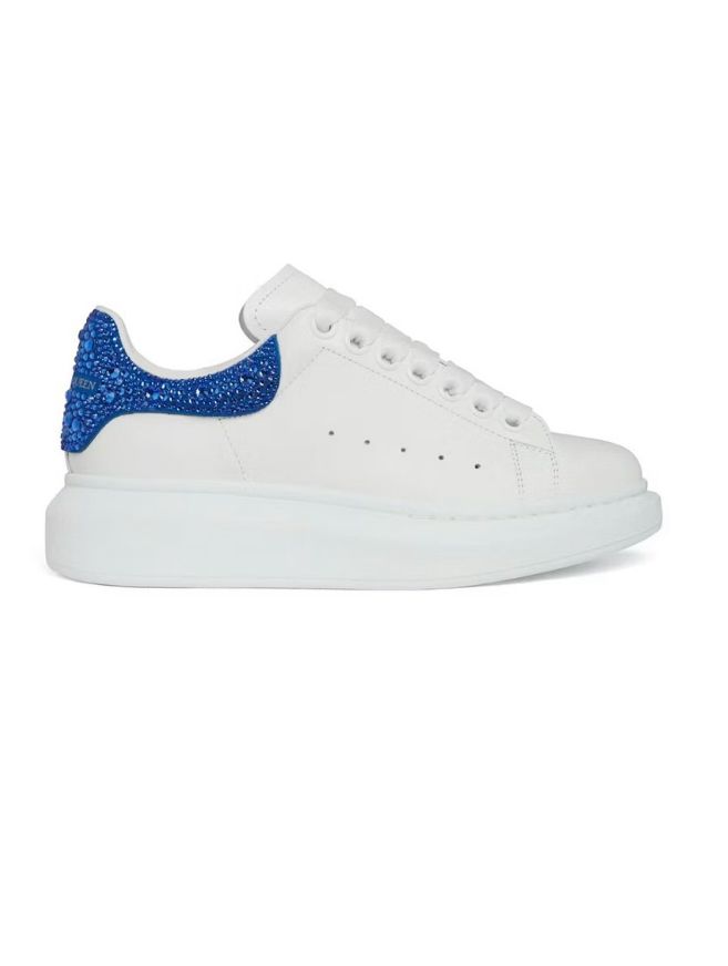 Alexander McQueen - White Blue Crystals