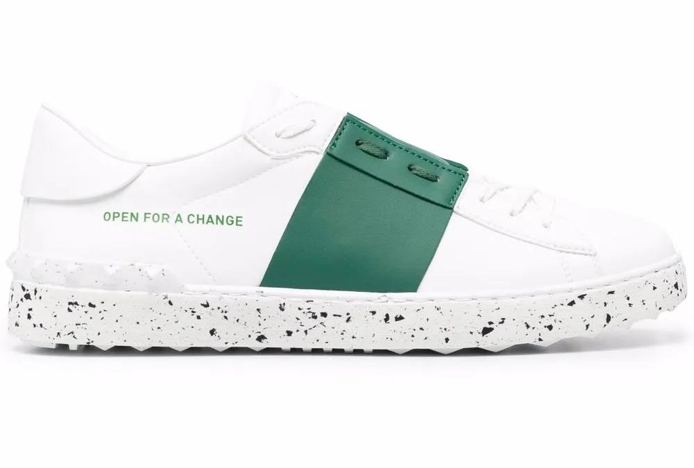 Open For a Change - White Green